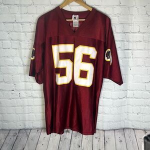 NFL Players Washington Redskins #56 LaVar Arrington Football Jersey Size L